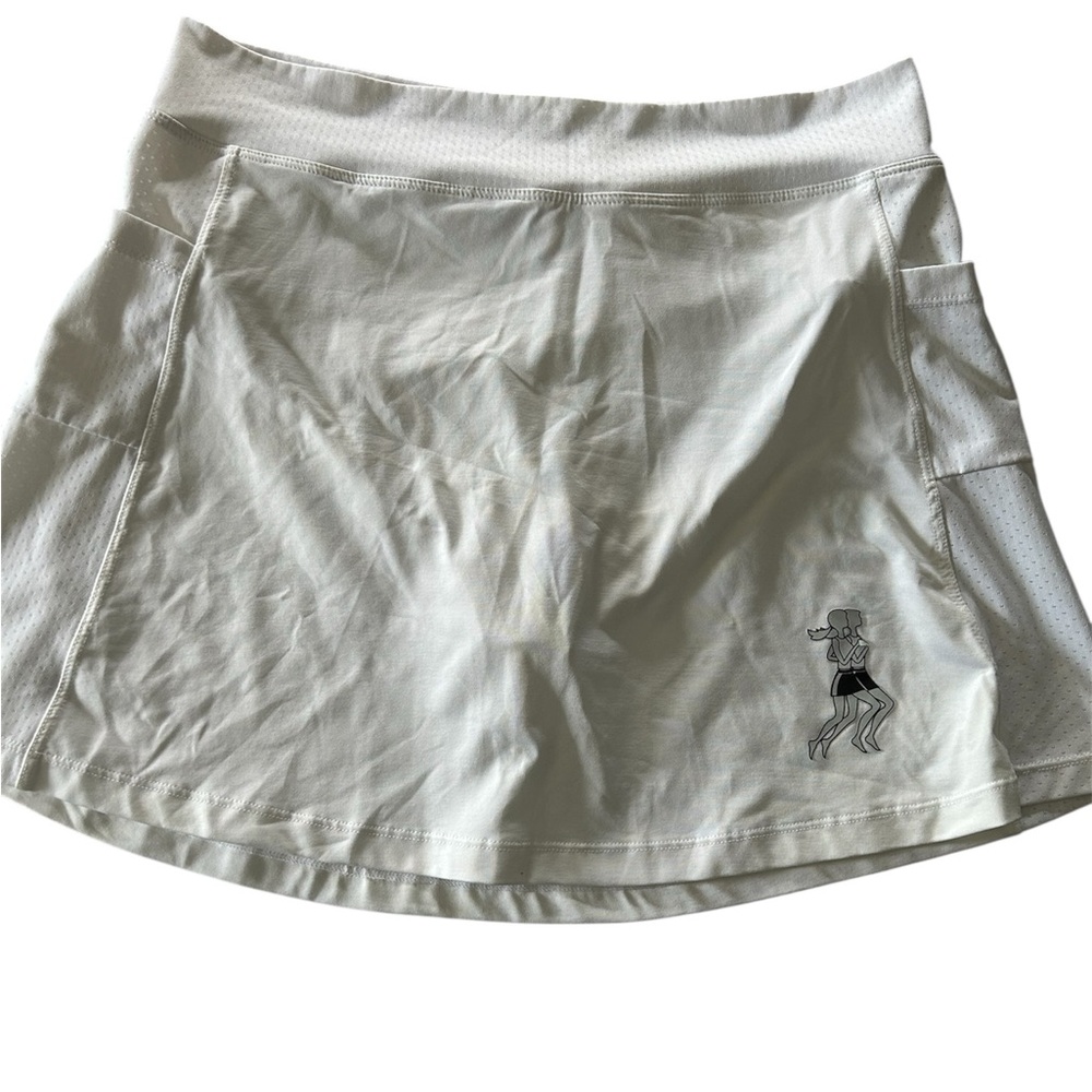 Runningskirts white running skirt size 4